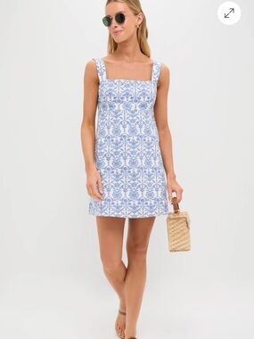 Tuckernuck
Blue & White Volos Mini Dress. Size S